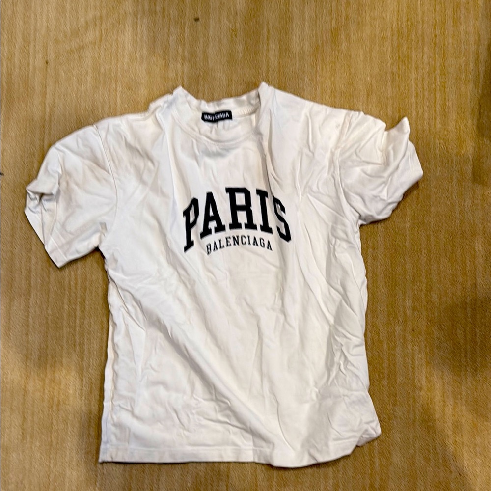Balenciaga White T-Shirt